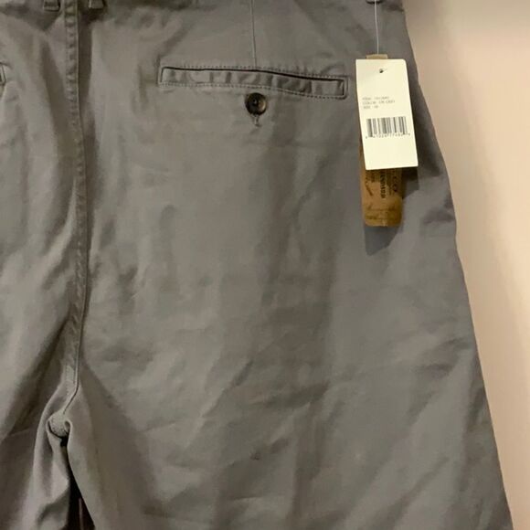 NWT Jachs Men's Flat Front Shorts Grey Sz 38 - Picture 7 of 13